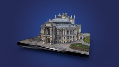 Odessa opera bale tiyatro 3d model Skeiron 2dac148 3d print model - Mito3D