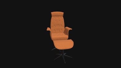 chaise de bureau - modèle 3d syamrecon b7adf83 fauteuil 3d print model - Mito3D