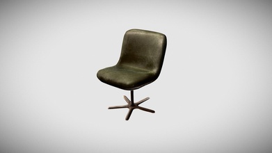 office chair miniature - 3d model wunschkind 220c48b 3d print model - Mito3D