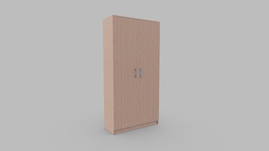 office cupboard low-poly 3d model - buy royalty free andrewmaria f0e268a 3d print model - Mito3D