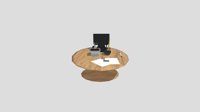 office table - download free 3d model matteog 786da44 3d print model - Mito3D
