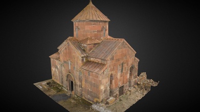 ogevank monastery complex - 3d model 3bee 5795d90 3d print model - Mito3D