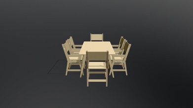 olivia terrace table - 3d model saraimoy ef6ce8c adaptacion desk por opendesk 3d print model - Mito3D