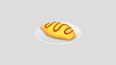omelette acheter royalties libre 3d modèle bariacg 948e8f8 3d print model - Mito3D