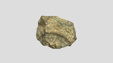 orbicular granite 1aaq-01 - 3d model fossilis 6d599c4 3d print model - Mito3D
