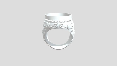 ornamento anillo 002 3d modelo gaffssyarif Syarifasgaff 1065751 3d print model - Mito3D