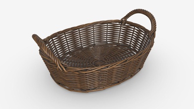 oval wicker basket handles - buy royalty free 3d model hq3dmod aivisastics ed3720d 3d print model - Mito3D