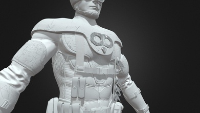 owl-man concept sculpt dc - 3d model alvaro siqueira d26793b 3d print model - Mito3D