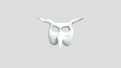 owl mask - download free 3d model wobtaster 91f5ef6 3d print model - Mito3D