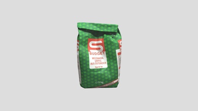 pack flour - buy royalty free 3d model 3polies 0dd1985 scene information scanned asset using photogrammetry materials unwrapped due scanning process bottom side might not textured textures diffuse 8192 x 3d print model - Mito3D