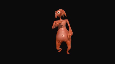 pan chobutek - mr trunk 3d model empospi 172539a followed zbrush tutorial your first day 3d print model - Mito3D