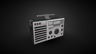 panasonic radio - 3d model frizza01 ca0fc69 3d print model - Mito3D