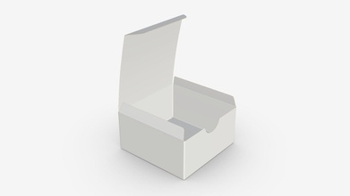 Papier Geschenk-box geöffnet - kaufen royalty free 3d Modell hq3dmod aivisastics f1cfc48 3d print model - Mito3D