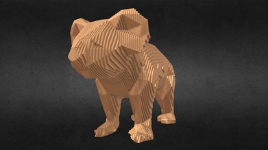 parametric koala - buy royalty free 3d model jambul agungnurani 4d53f0c 3d print model - Mito3D