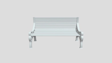 park bench - 3d model samsta303 f42a7c6 3d print model - Mito3D