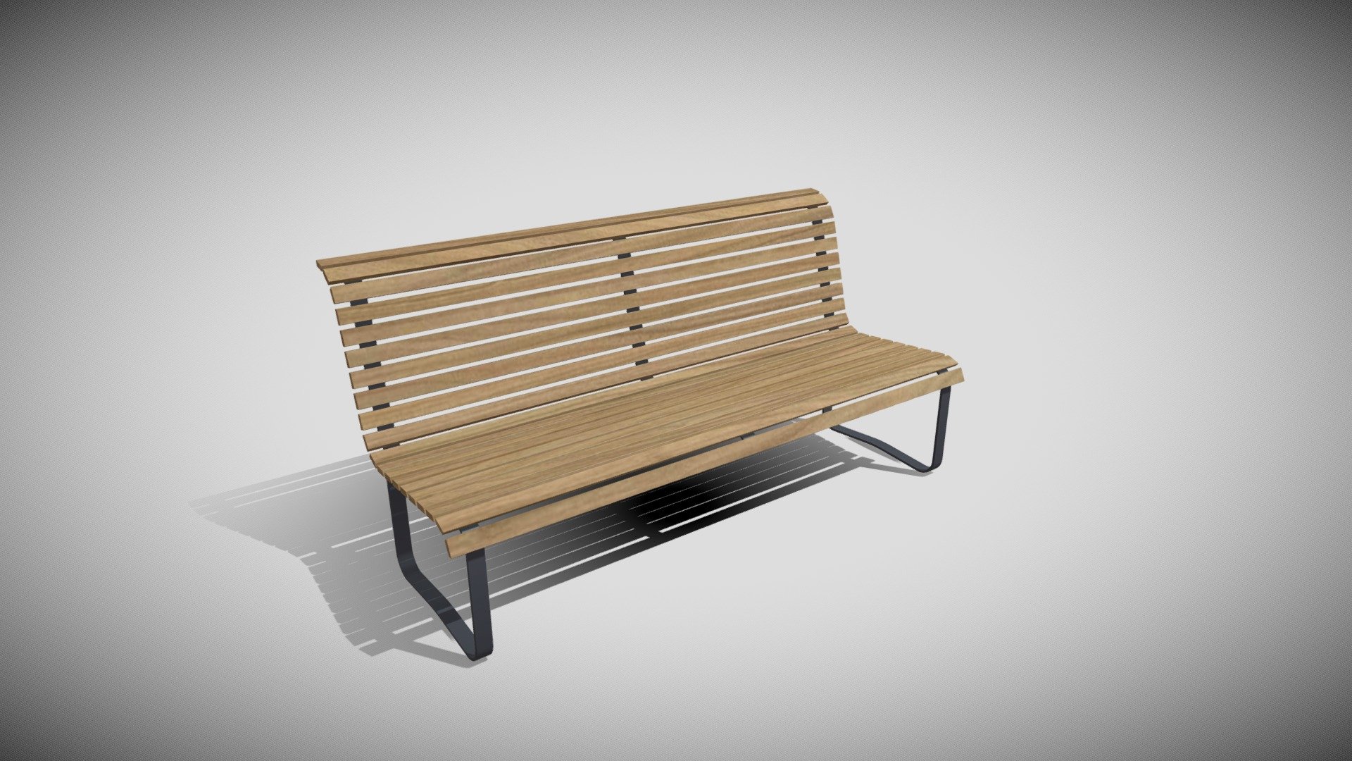 parco panchina 02 acquistare royalty gratuito 3d modello lugar d15aa47 3D print model - Mito3D