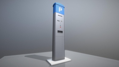 parking ticket machine parkscheinautomat - buy royalty free 3d model vis-all-3d vis-all outdoor urban-planning stadtplanung 3dhaupt street-furniture verkehrszeichen parking-ticket-machine parkplatz parking-spot deutsche-verkehrszeichen german-traffic-sign city-furniture low-poly lowpoly blender3d city street gameready 3d print model - Mito3D