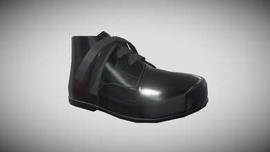 botas de couro patente - modelo 3d fernandoce99 168cb7a preto laços 3d print model - Mito3D