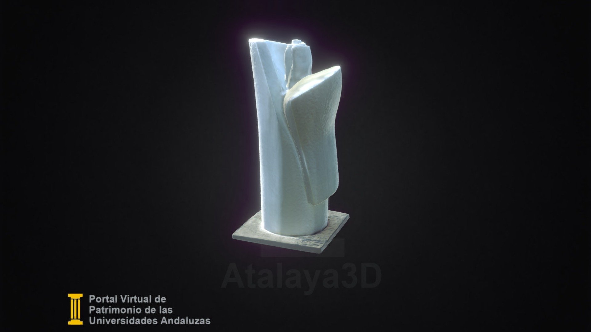 paz uni n - 3d model atalaya3d universidades andalucia edc637a esta obra titulada se debe escultura italiana elena saracino est compuesta por un pedestal piedra color gris forma c bica sobre el que alza estructura marm rea conformada cuerpo cil ndrico vertical superpone uno sus lados otra pieza destaca textura pulida y conjugaci aristas formas curvas una entre dos distintas complementarias al representar elemento masculino femenino equilibra completa generaci gema centro s mbolo del alma identifica juntos los opuestos igualdad hombres mujeres es como sugiere armon calidades presentes sola humana universal 3D print model - Mito3D