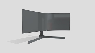 pc Monitor gebogen download frei 3d Modell leopasc02 4c5aeed 3d print model - Mito3D