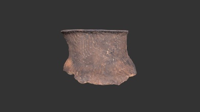 pee dee complicated stamped jar rim 700p2343 - 3d model rla archaeology rla-archaeology 3e7a7f0 3d print model - Mito3D