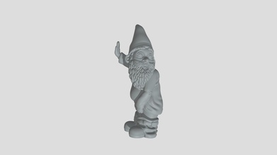 peeing garden gnome - 3d model dvyarts dvschavda25 c64c400 3d print model - Mito3D
