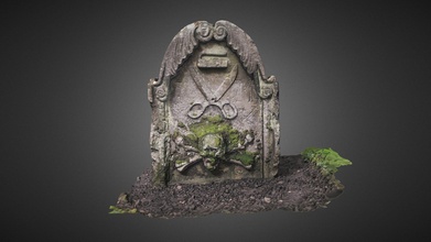 pencaitland 17th century headstone - download free 3d model douglasledingham 46b5ca3 3d print model - Mito3D