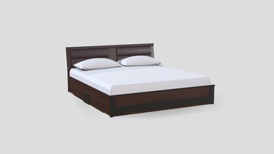pepperfry - king size bed use cases 3d model avataarme 0e8fad1 3d print model - Mito3D
