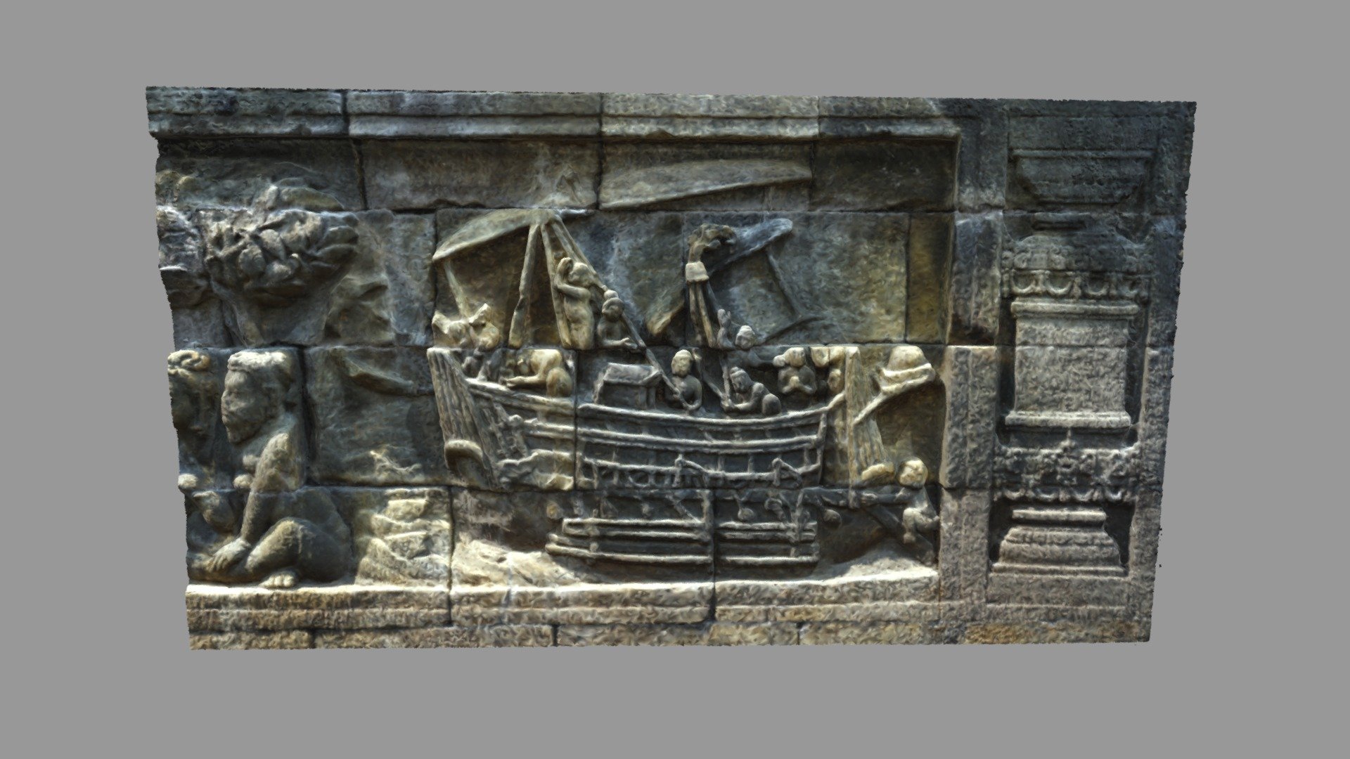barco Bercadik Borobudur ja seri 1b 86 baixar livre 3d modelo culto projeto 255e88a 3D print model - Mito3D