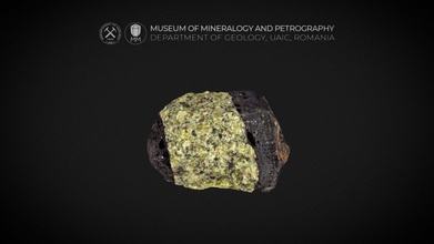 4c03fc8 peridotite xenolith bazalt Afrika magmatik - 3d model Müzesi mineraloji petrografi uaic mineralogypetrographymuseum mevkiinde bilinmeyen bir ülkesi boyutu 6 cm x 4 1 tip ultramafik Kaya + ekstruzif volkanik açıklama parça yabancı rock kayalar alınmış durumda gk xenos lithos taş başlıca türü mantle misafir ağırlıklı olarak olivin 40-60 pyroxenes amfibol ferromagnesian mika melilite oluşan peridotites önemli mineraller clinopyroxene orthopyroxene olmayan olivin-gerekli vb krom spinel web sitesi http Jeolojiuaicro muzee mineralogie dr modelleme & kavramı andrei ıonut apopei 3d print model - Mito3D