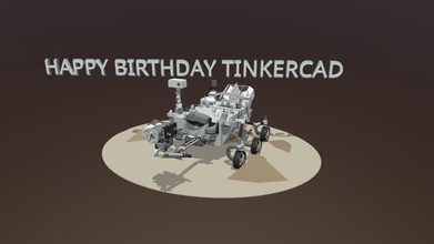 Ausdauer Rover tinkercad Mars 2021 download frei 3d Modell 25caih 4900faf 3d print model - Mito3D