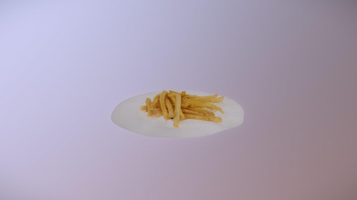photogrammetry fries model - 3d gevcg a319a38 cleaned 3d print model - Mito3D