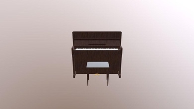 Klavier 3d Modell nosmo1976 243a8c5 3d print model - Mito3D