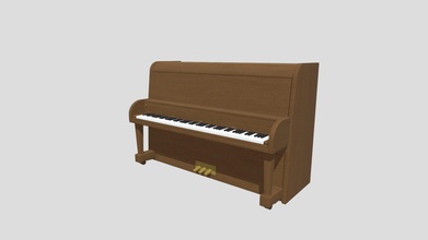 piano - buy royalty free 3d model ed+ edplus c7c15fe 3d print model - Mito3D