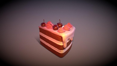 piece cake - 3d model pinotoon 4c4e32d 3d print model - Mito3D