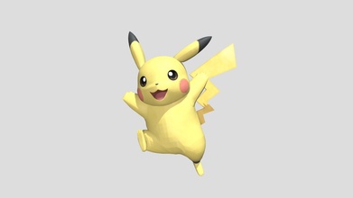 Pikachu descargar gratis 3d modelo harrisonhag1 2737662 3d print model - Mito3D