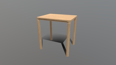 piloti table-wood oak veneer - buy royalty free 3d model sr surajrai18sr 0720e69 table ready virtualreality vr augmented reality ar games other render enginesthis lowpoly equipped 4k resolution texturesthe pbr maps includes- albedo roughness metallic normal 3d print model - Mito3D