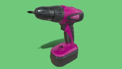 pink drill 3d-scan - buy royalty free 3d model protocept 447c858 3d print model - Mito3D