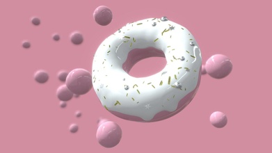 pinky donut - download free 3d model andrey tsapko ceklon e248768 3d print model - Mito3D