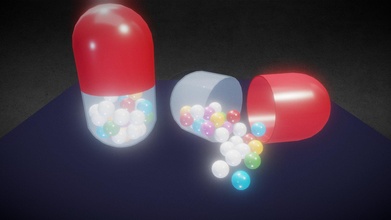 placebo pill - download free 3d model spark muammaryacoob 0fdcb7d 3d print model - Mito3D