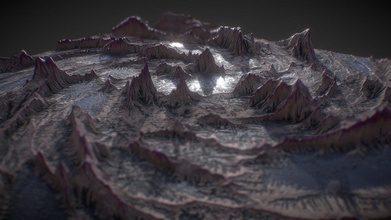 planet 3 - quixel mixer 3d model yahiyajasem ec1162e i&rsquo m spending most my weekends generating some highetmaps world creator textuering them generally process so much fun 3d print model - Mito3D