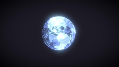 planeta tierra holograma sci fi 3d modelo comprar realeza gratis 3ddisco 4a4e873 solar globo astronomía esfera 2k planetas mapa Ciencias 3d print model - Mito3D