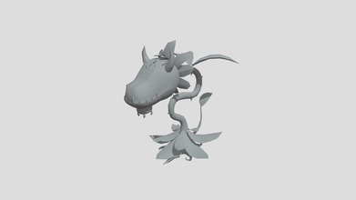 plant cow sims game - download free 3d model gribbox 5984808 3d print model - Mito3D