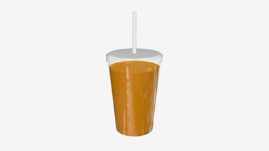 plastic cup juice straw - buy royalty free 3d model hq3dmod aivisastics 97e0d83 3d print model - Mito3D