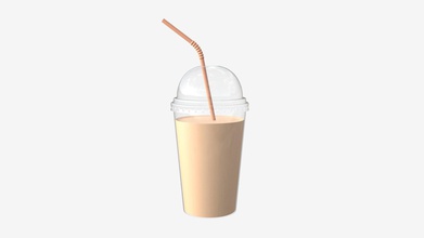 plastic milkshake cup - buy royalty free 3d model hq3dmod aivisastics 306d4c6 3d print model - Mito3D