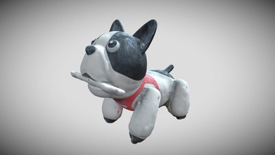 plastico juguete perro 3d escanear comprar realeza gratis modelo bagazo aserrador estudio blanqueo 609e730 3d print model - Mito3D