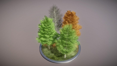 platane 12m - seasons buy royalty free 3d model vis-all-3d vis-all b452837 trees tree green plant game-ready 3dhaupt software-service-john-gmbh low-poly blender3d wood leaves 3d print model - Mito3D
