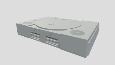 playstation 1 - buy royalty free 3d model darrenhogan 1c270d8 high poly single object lid spereate however there no internal detail such disc compartment buttons can manipulated up down pbr textures normal maps fbx provided zip file modelled accurately existing product ready use game animation scene 3d print model - Mito3D