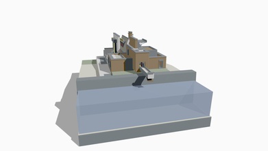 plug-Haus v3 - 3d-Modell obus richard taransky studio Architektur 440a881 Programm canal house 3d print model - Mito3D