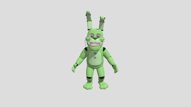3D file FNAF / FIVE NIGHTS AT FREDDY'S Plushtrap 🎃・Design to download and  3D print・Cults